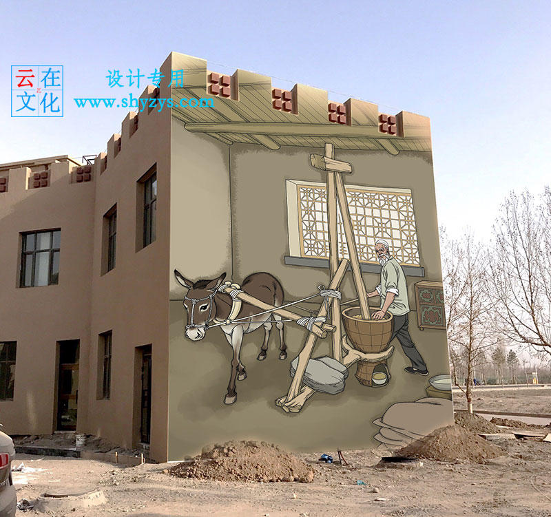 新疆彩绘壁画公司